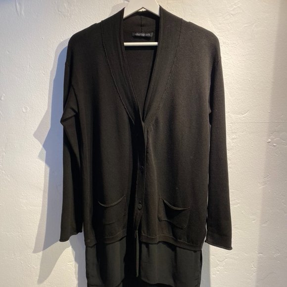 TRANSIT PAR SUCH tunic length cardigan - Picture 1 of 5